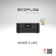 EcoFlow RIVER 3 Portable Power Station แบตสำรองไฟจ่ายไฟบ้านขนาดพกพา