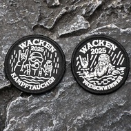 [Custom Velcro patch] AE.Wacken 2025 Metal Music Festival Combat Diver/Freestyler Embroidery 3D Velc