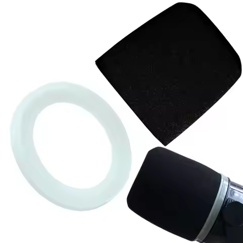 MV7 Foam Microphone Covers for Shure MV7, MV7X, MV7i, MV7+ Pop Filter RK345 Windscreen Accessory