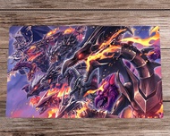 YuGiOh Red-Eyes Black Dragon Playmat TCG CCG OCG Trading Card Board Game Mat Desk Anime Mouse Pad Free Bag 60x35cm