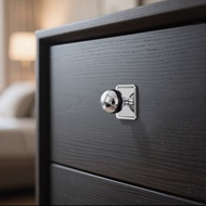 Modern simple brushed nickel drawer Straw door h Modern simple brushed drawer cabinet door Handle Si