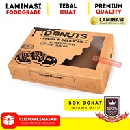 Window Donut Box Donut Box/ Donut Packaging/ Donut Container/ Donut Container/ size 27x18.5x5.5