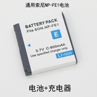 NP-FE1 Battery for Sony DSC-T7 T7B T7S P41 P43 P10 W1 FE1 Charger