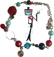 Hazbin hotel inspired bracelets huskerdust, angel dust, husk, alastor, charlie, lucifer, vox, valent