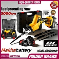 Makita 588VF Cordless Reciprocating Saw Blades Metal Cutting Wood Tool Gergaji Elektrik Battery Chai