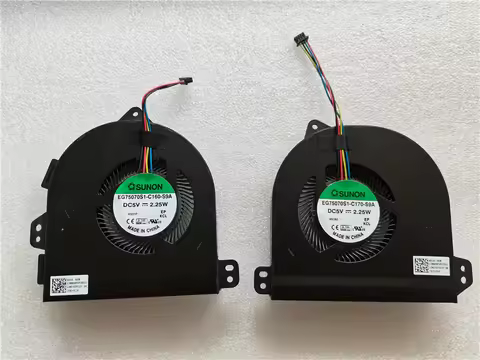 New original CPU GPU cooling fan for ASUS G701 GX700 FAN GX700VO GX700V g701vi DC5V EG75070S1-C160-S