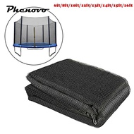 [Phenovo] Deluxe Trampoline Enclosure Safety Mesh Net Replacement Screen Netting 6FT-16FT