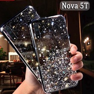 Huawei Nova 7i Nova 5T 3i 2 Lite Huawei Y6P Y7P 2020 Huawei P40 Pro Huawei Y9 Prime 2019 Y6 Pro Y7 Pro 2019 Shining Glitter Starry Transparent Soft Phone Case MeiTing