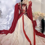 YQ4 Hanfu Dress Women Ancient Chinese Traditional Hanfu Set Female Fairy Cosplay Costume Outfit Summer Hanfu Ligiht  Dre