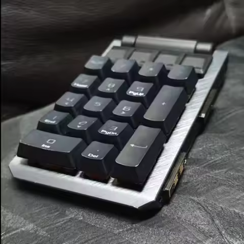 ROG Republic of Gamers Claymore 2nd Gen Wireless Magnetic Numpad, Detachable Right Side Numeric Pad,