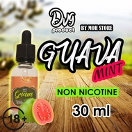 Liquid Non Nicotine Dv9 Guava Jambu Mint 30Ml Vape