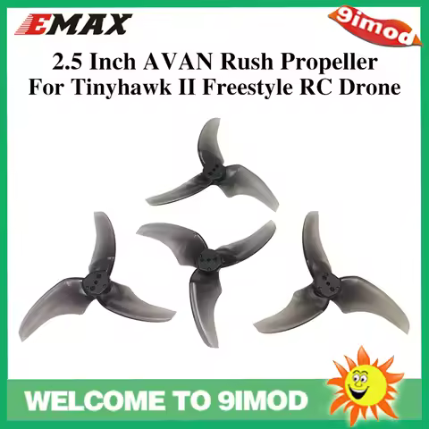 EMAX Avan Rush 2.5 Inch Props 3 Blades Propellers CW CCW for Emax 1106 Motor Lipo 3S to 4S Emax Tiny