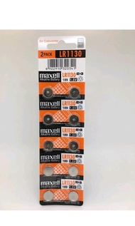 Maxell LR 1130 AG10 389 LR54 L1131 189 1.5V 鈕扣電池 電餅 電芯 10粒 卡裝