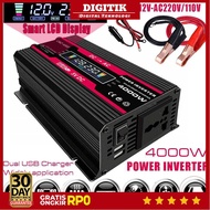 Digitik - Vingtank Car Power Inverter DC 12v to AC 220v 4000w - CMZ-4000