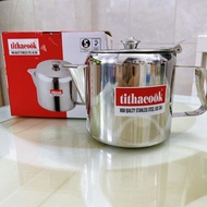 Stainless steel mug, water mug with lid SUS 304 - 304 stainless steel tea pot with lid 1.5 LITER