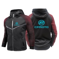 Cfmoto There may be a slight deviation between the image and the real image Men's New Racing Suit Jacket Long Sleeves Casual Gradient Motorcycle Waterproof Coat Print Clothing Comfortable Top