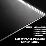 LC-50SA5200X LC-50SA5500X LC-50UA6500X LC-50UA6800X  LC-50LE580X SHARP 50REFLECTOR LED TV LAN SHEET 