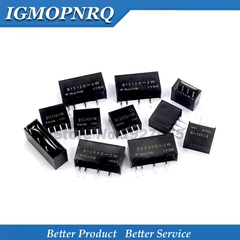 1PCS B0505S 1W 2W B0303S B0305LS B1205S B2405S B2405S B1212S A1212 IB0505S-2W regulated power supply