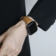 Apple iwatch 真皮錶帶 進口小牛皮 蘋果手錶帶 女窄款【可客製】