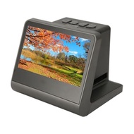 Digital Film Slide Scanner 48MP Black ABS Converts 135mm 110 126 and Super 8 Films Slides Negatives 