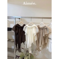 Chinstudio ྀི HTK STYLISHED BATWING SILK CHALLENGE DRESS