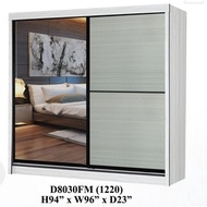 Almari Baju Almari Pakaian Wardrobe 8x8 kaki