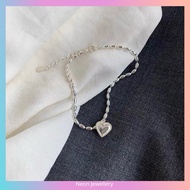 S925 Bracelet Love Silver Bracelet For Woman Woman Bracelet Gelang Tangan Perempuan Gelang Silver Pe