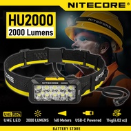 NITECORE HU2000 Headlamp NiteLab UHE flashlight LED 2000 lumens flashlamp light searching High Outpu