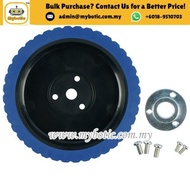 5 Inches Robot Wheel With 15mm Key Hub