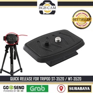 Quick Release for Tripod Somita ST-3520 / Weifeng WT-3520 3520 series