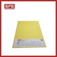 Colour Paper Yellow A4 Copier-BP-PPCY 80gsm Thickness Contains 100 Sheets Per Pack.