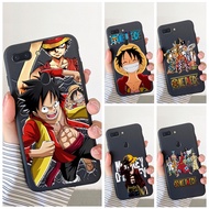 One Piece OPPO R9 R9S R11 R11S R15 R17 Pro R7 Plus Cartoon Anime Luffy Phone Case Shockproof soft TPU Cover