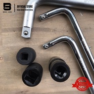 BoGo 3/4 and 1/2 L arms - Sturdy CR-V steel Shin, 3/4 and 1/2 tube head mounting arms, full code - H