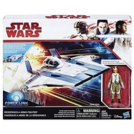 Star War Force Link 2.0 Model Toy - A-Wing Fighter and Resistance Pilot Tarlie