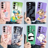 Phone Case For OPPO Realme 15X / Realme C85 New Cartoon Printing Cover RMX5250 RMX5253 Liquid Soft S