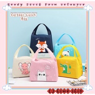 Portable Cartoon Lunch Bag Kids Insulated Thermal Bag Cooler Bag Lunch Box