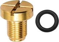 Radiator Coolant Expansion Tank Bleeder Screw with Rubber O-Ring, Coolant Air Bleeder Screw Replacem