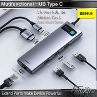 BASEUS 6 in 1 Multifunctional HUB Docking Station USB Type-C - 6 IN 1