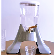 Fine Distilled Beer Gun Hoegaarden White Beer Barrel Beverage Barrel Wine Tower 3L Coke Barrel Conta