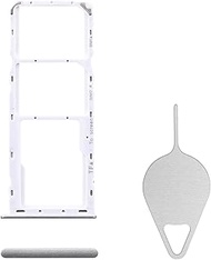 for Samsung Galaxy A22 5G Sim Card Tray Replacement (Single SIM Version) White Card Tray Slot Holder