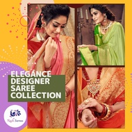 Elegance Designer Saree Collection/Indian Wear/ Diwali/Sari/Indian Costume/ Deepavali Costume