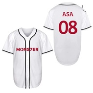 Kpop group top kpop baseball Jersey baby monster ruka rami chiquita ahyeon korea korean asa rora pha