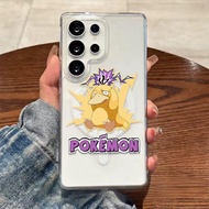 Pikachu Psyduck Magnetic Cute Cartoon Shockproof Cases for Samsung S25Ultra S23Ultra S22Ultra Note20