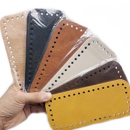 Pu leather bag base for crochet bag 8x18cm 8x20cm