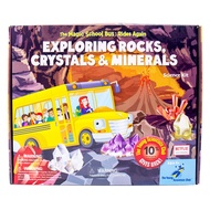 The Magic School Bus Rides Again: Exploring Rocks, Minerals, Crystals, at-Home STEM Kits for Kids Ag