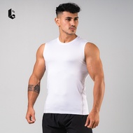 Kaos Singlet Sport Baju Olahraga Pakaian Ketat Tanpa Lengan Sleeveless Pro Combat Tanktop Polos Base