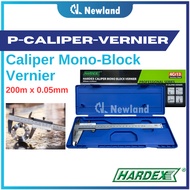 HARDEX Caliper Mono-Block Vernier P-CALIPER-VERNIER