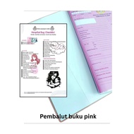 Pembalut Buku Pink Pregnant Pembalut Buku Tulis Sekolah Tebal Buku Latihan Sekolah Size A5 Stationer