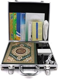 Quran Pen Reader-8GB The Qur’an Book Point Read Pen-Word-by-Word Digital Holy Recorder, Loading on Many Reciters and Languages with 6 Book (M9)