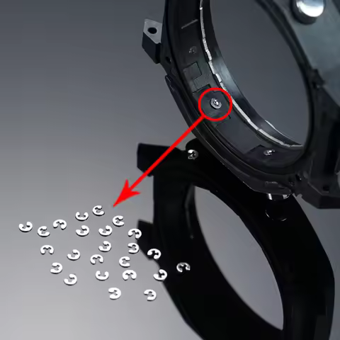 For Casio DW-5600 GA-110 GM-2100 GA-2100 GMW-B5000 E-Type Retaining Ring C-Clip for Button Fixing Wa